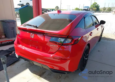 2025 Honda Civic Sport из США, поврежденный, VIN 19XFL2H8XSE002985